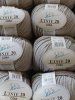 Wolle Online Linie 20 Cora / Hellgrau / 50g / ca. 85m