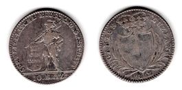 KANTON LUZERN 10 BATZEN 1812 SILBER SELTEN HOCH KW!!!!!!!!!!