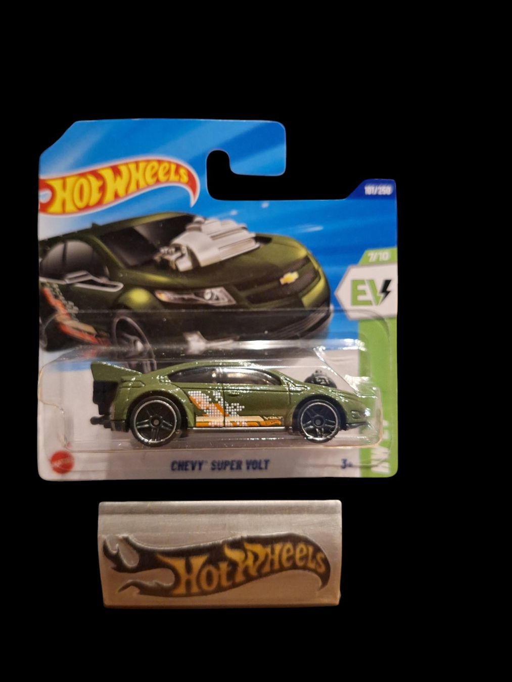 Hot Wheels Modellini d'auto: Hot Wheels HW EV 2025 Chevy Super Volt 7/10 S – Nuovo e nell'imballaggio originale da Adlikon venduto da Mmartin0
