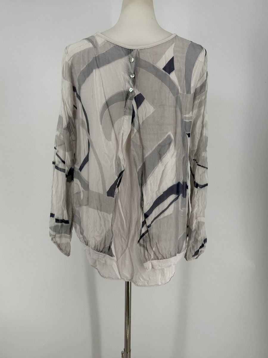 Top: Seiden Bluse/ Top Gr. M von iSILK – Usato da Auenstein venduto da moin. 4