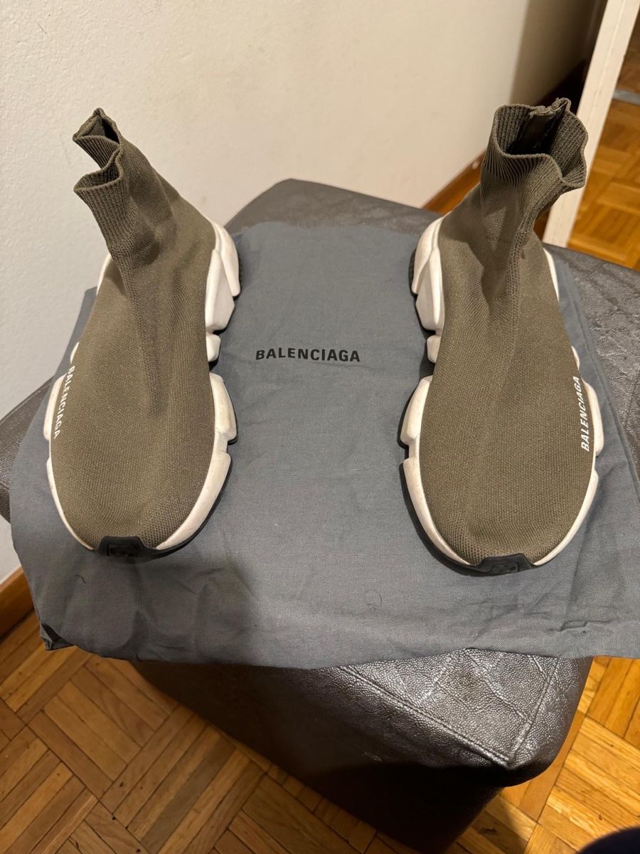 Balenciaga Damenschuhe: Balenciaga Speed Trainer kaki – Neu (gemäss Beschreibung) aus Chêne-Bougeries von sor_9rzp 1