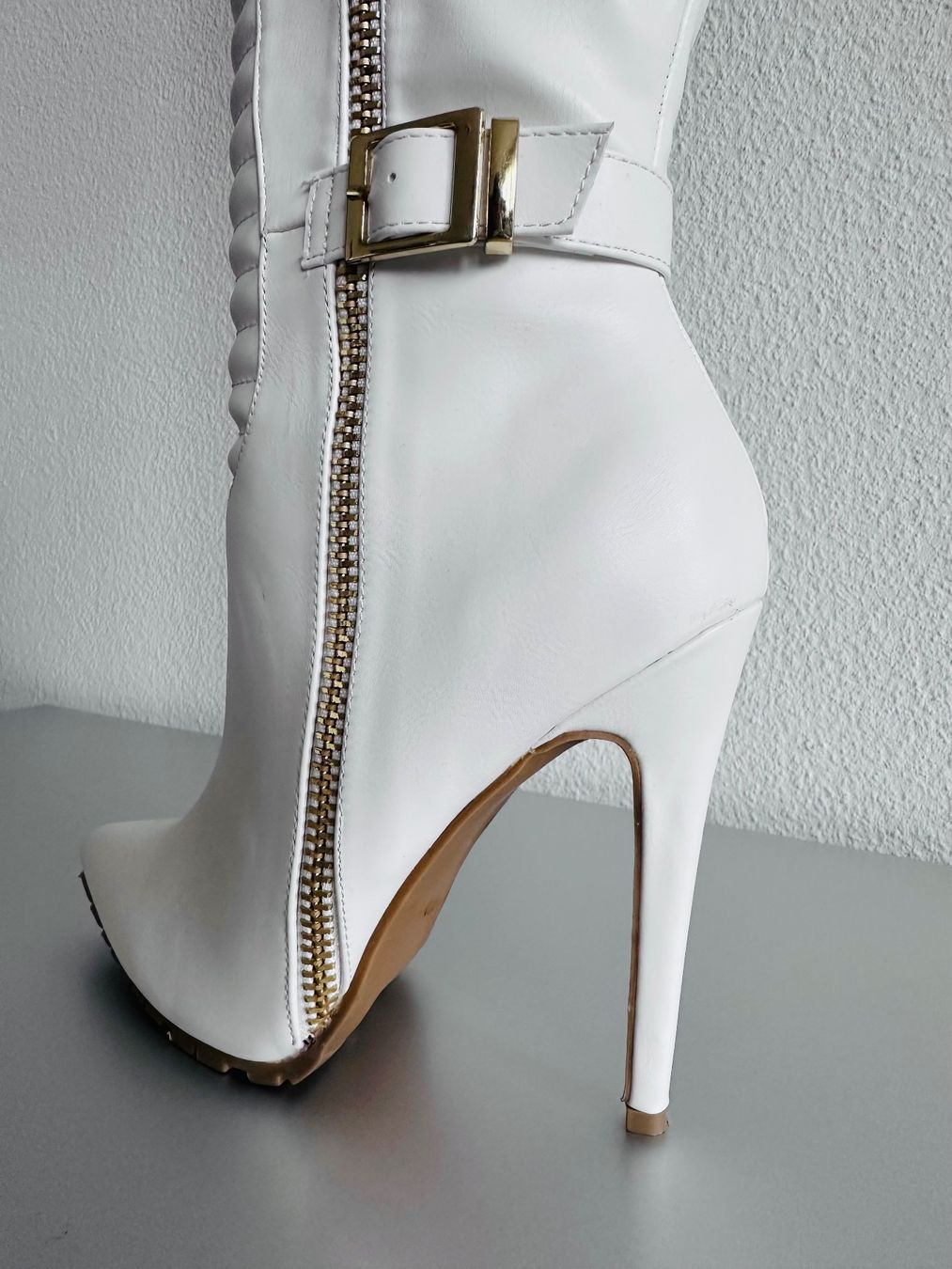 Scarpe da donna: Overknee High Heel Boots white size 39 – Nuovo (secondo la descrizione) da Zürich venduto da smackpix 4