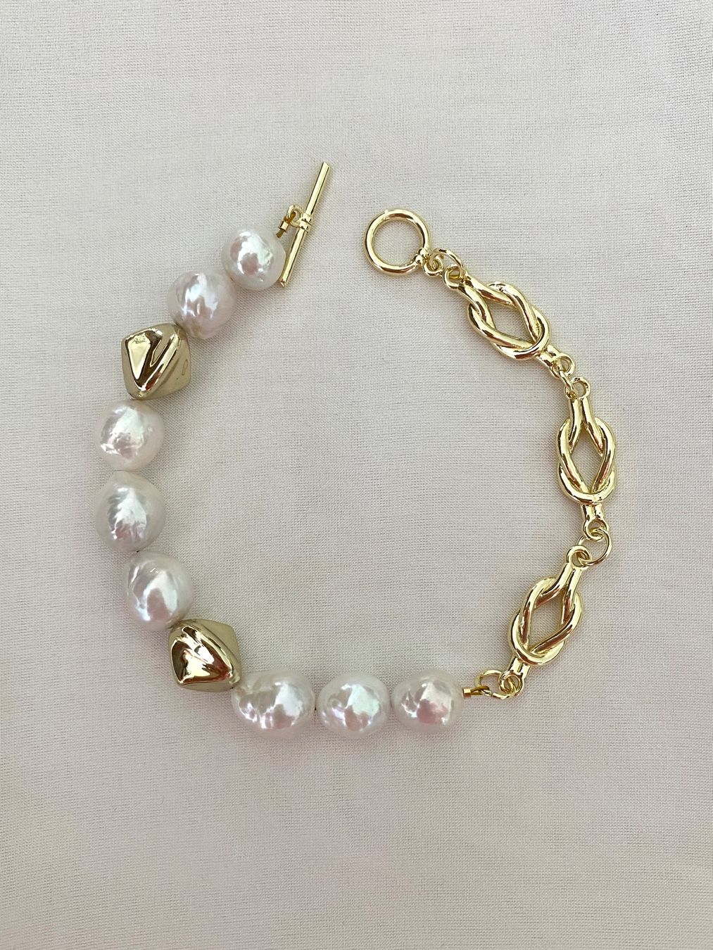 Bracciali & Braccialetti: 9mm Süsswasserperlen/Perlen Armbänder – Nuovo e nell'imballaggio originale da Sarnen venduto da Yingsperlen4