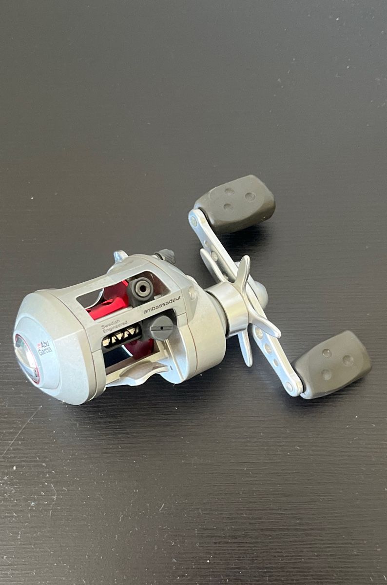 Abu Garcia Tamburi & Mulinelli: Abu Garcia Silver max Baitcaster Rolle – Usato da Basel venduto da Julian_280 1