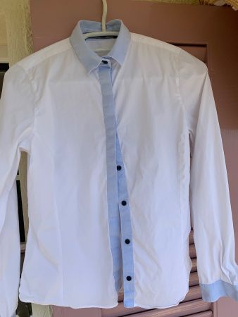 Sportliche, taillierte Damen Businessbluse ZARA Gr.36