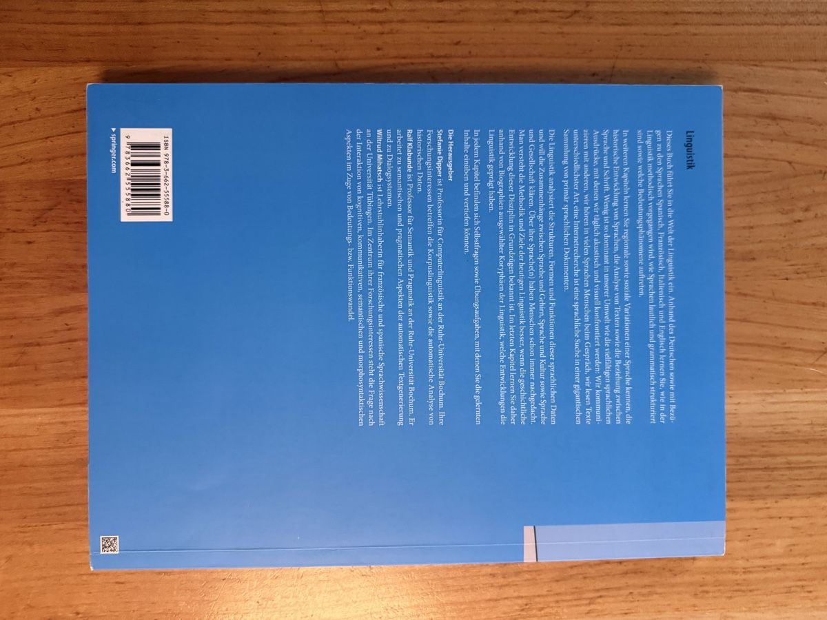 Bücher: Linguistik Buch – Gebraucht aus Meilen von vil_j6bf 1