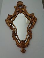 Wandspiegel mit Holzrahmen vergoldet - Barockstil