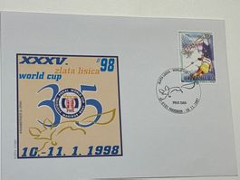 Briefmarke Zlata Maribor 1998 - Ersttagsbrief Slowenien