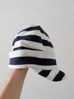 Alana Baby Mütze mit Streifen, Grösse 45