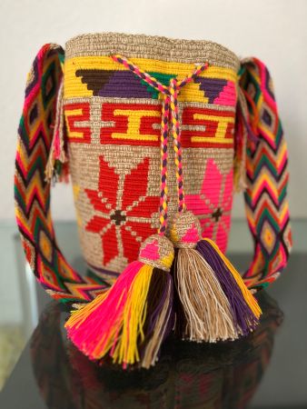 Kolumbianische Wayuu Mochila Tasche