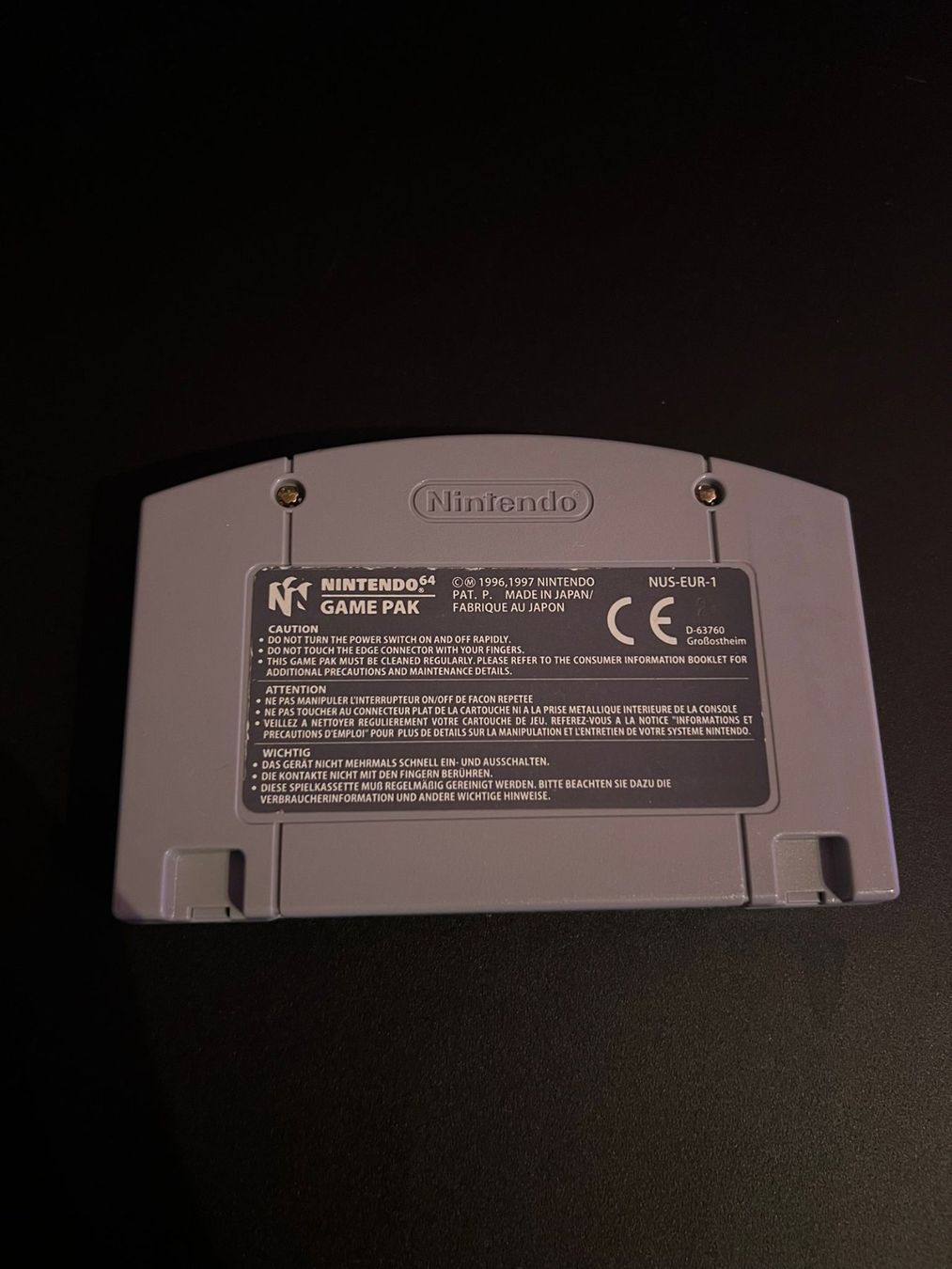 Nintendo Giochi: Nintendo 64 Snowbaording 1080 – Usato da Schönenbuch venduto da retrohunter 1