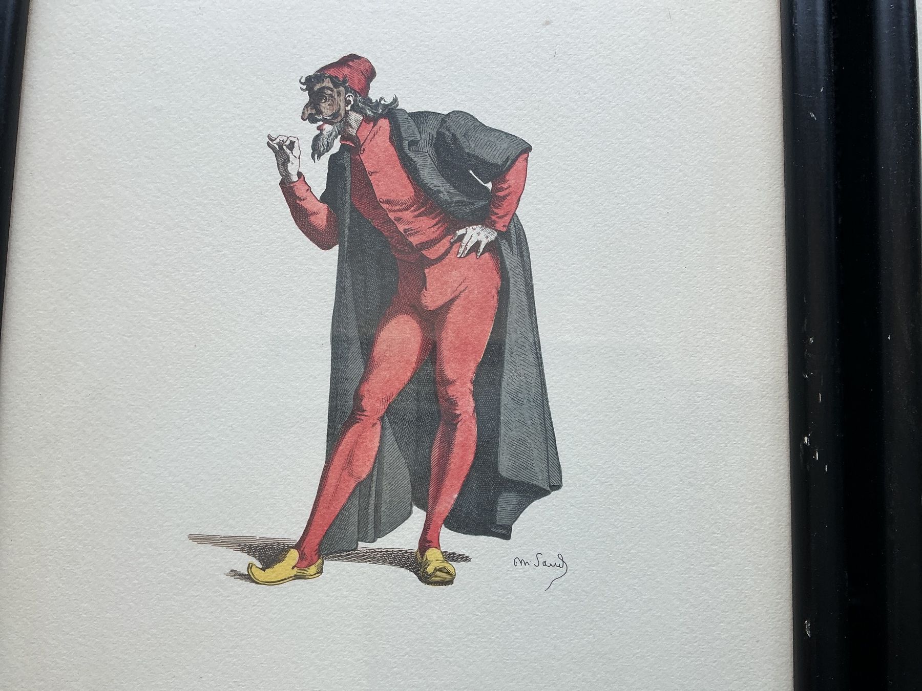 Foto & Immagini: Drucke Figuren Comedia d‘arte – Usato da Bern venduto da vielerart 1