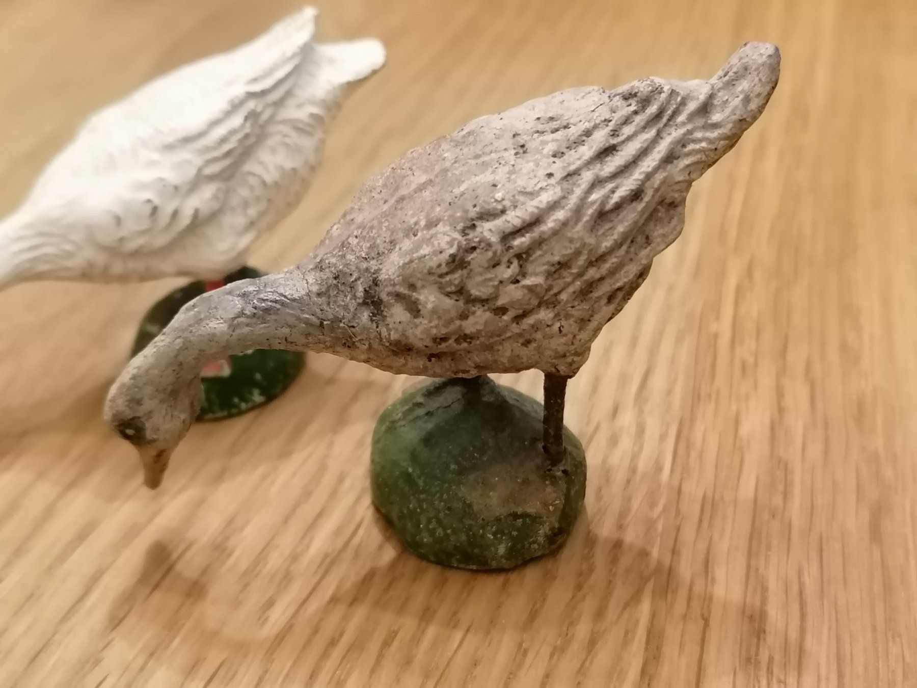 Statuette: Elastolin Tierfiguren Gans paar – Usato da Basel venduto da vintagecollector 1