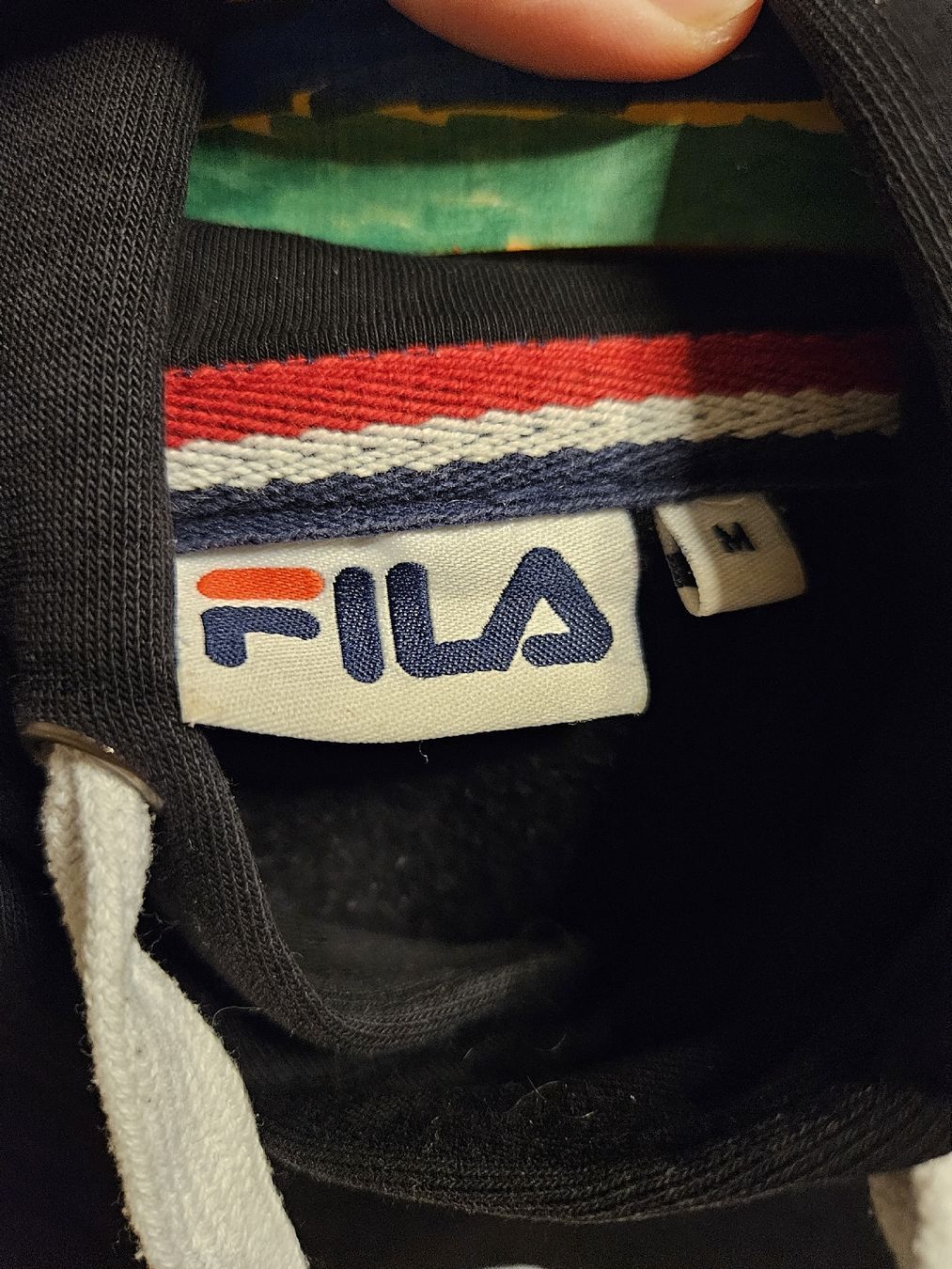 Fila Pullover & Sweatshirts: FILA Hoodie Gr. M schwarz Kapuzenpullover – Gebraucht aus St. Gallen von Rebiili 4