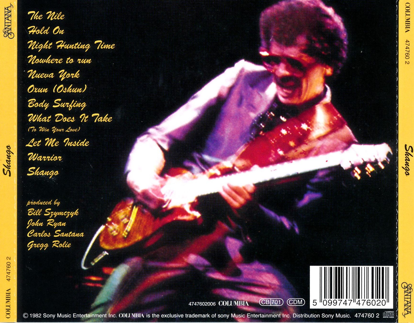 CDs: SANTANA - SHANGO (CD) – D'occasion à Hedingen par Studers 1