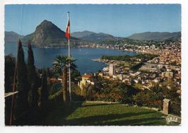 LUGANO Vista generale con San Salvatore