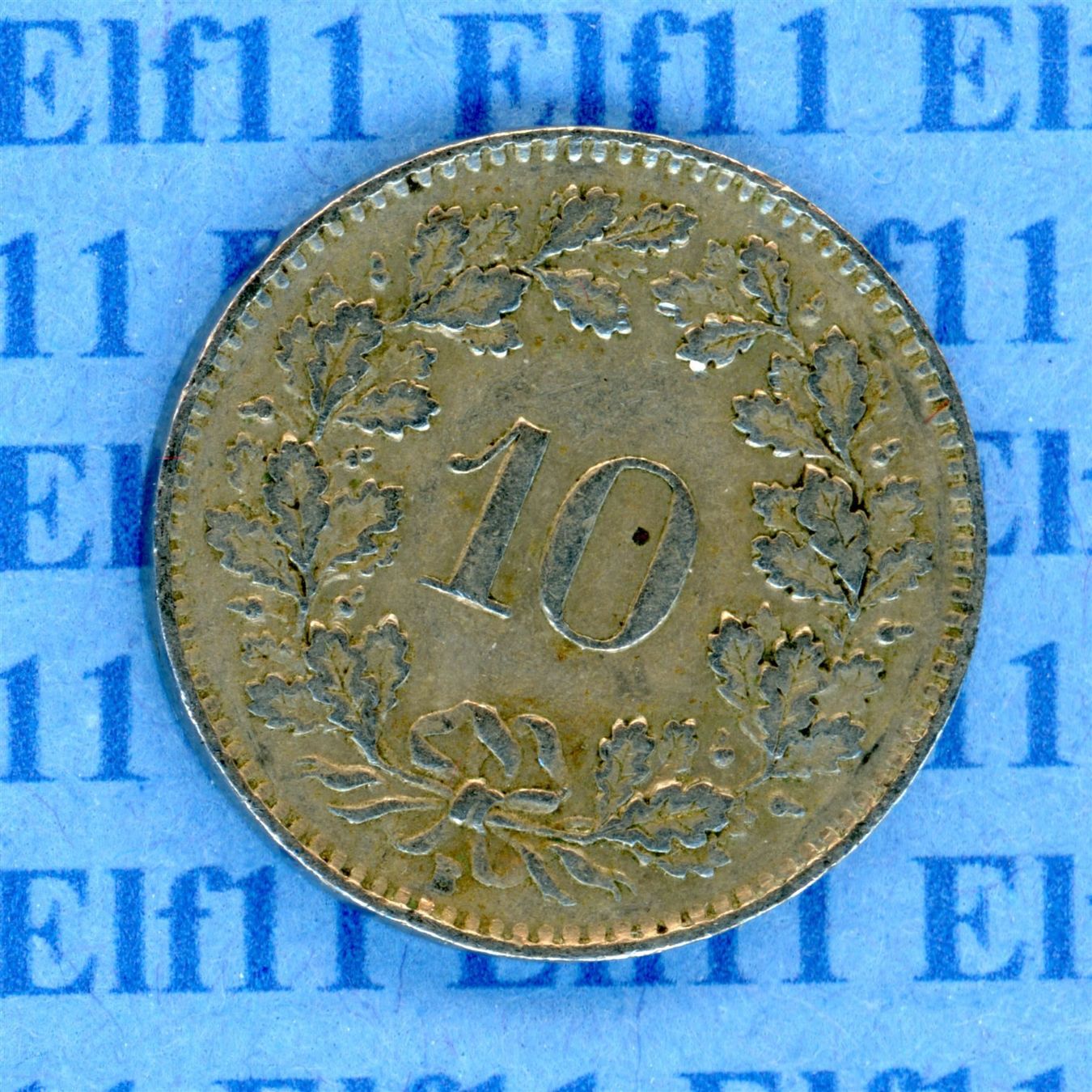 Tutti le monete: CHF___0.10 1943 ss 10 Rappen – Usato da Widnau venduto da Elf11 1