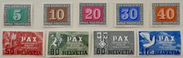 PAX Teilsatz 1945 postfrisch** SBK 262 - 270