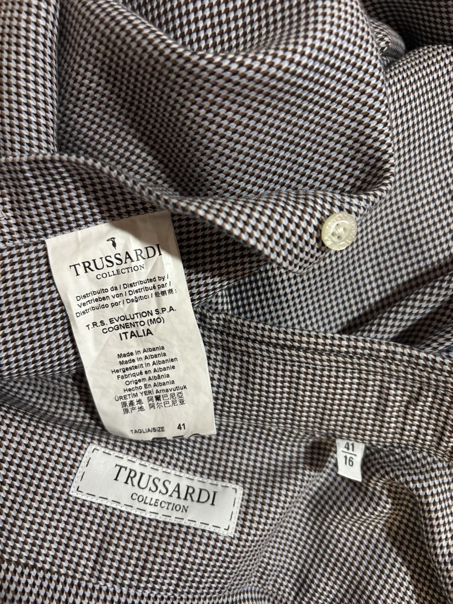 Camicie: Chemise TRUSSARDI.Taille 42 – Usato da Delémont venduto da Vendeur_3 4