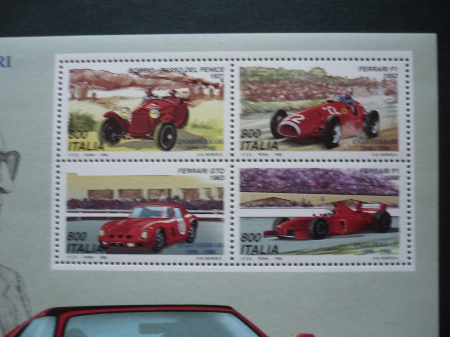 Alle Briefmarken: Briefmarken Ferrari – Neu (gemäss Beschreibung) aus Langnau i. E. von Laendu7000 1