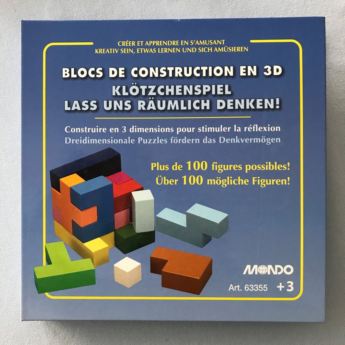 Puzzle: Puzzle/dreidimensional/Klötzchen Spiel /Holz – Usato da Dübendorf venduto da nerino03 1