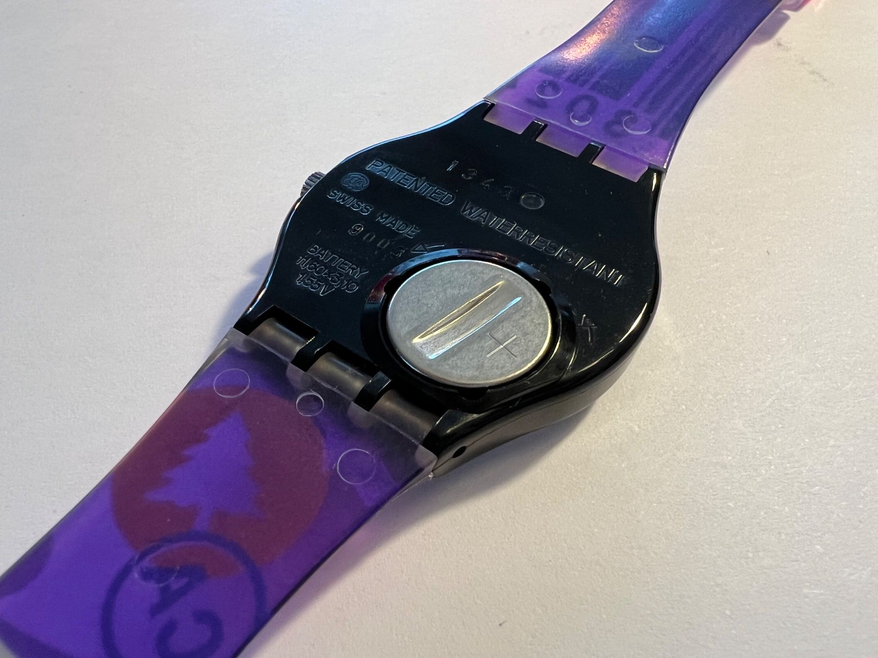 Swatch Orologi: VINTAGE - SWATCH GB 143 “EAN CODE” (1992) – Nuovo e nell'imballaggio originale da Thalheim AG venduto da Cox-51 1