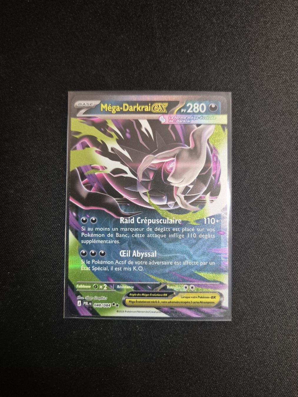 Pokémon Carte collezionabili: Méga-Darkrai ex 048/084 – Nuovo (secondo la descrizione) da Couvet venduto da tho_9pnx 1