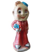 Spielzeug 1930er Gummifigur Page