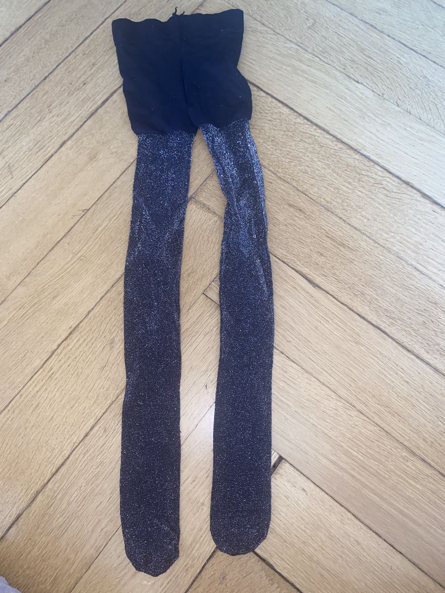 Strümpfe & Strumpfhosen: Feinstrumpfhose glitzer Gr. 92/104 – Gebraucht aus Bern von Elisa64