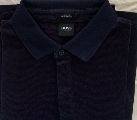 Hugo Boss Polo Langarm M Slim Fit