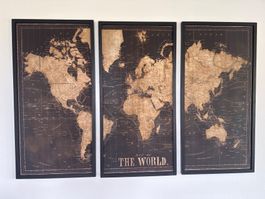 Map of the World Bild zum Schnäppchen-Preis