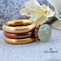 3-teiliges Ringset – Größe 52