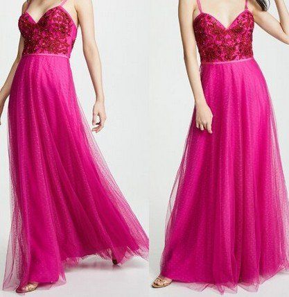 Vestiti: Marchesa Notte Kleid / robe  4 / 36 – Usato da Collonges venduto da arashee