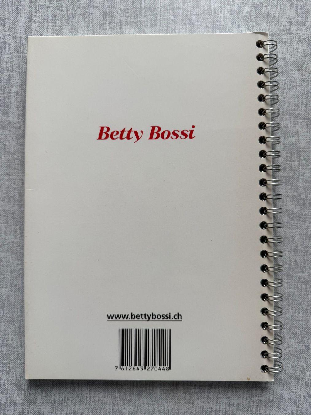 Bücher: BETTY  BOSSI  KOCHBUCH   PLÄTZLI  &  STEAKS – Gebraucht aus Subingen von ArtBead 1