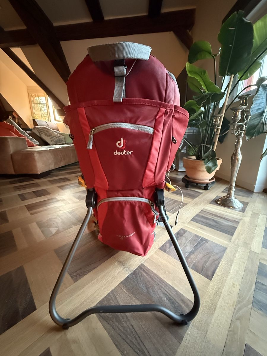 Deuter Rucksäcke: Deuter Kid Comfort 2 Rucksack rot  – Gebraucht aus Steckborn von Diana.84 2