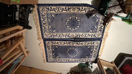 2 China Teppiche blau