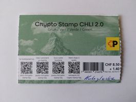 Crypto Stamp CHLI 2.0 Grün - Kuhglocke