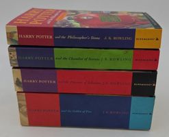 Lot 4 Harry Potter Bloomsbury anglais tomes 1 à 4