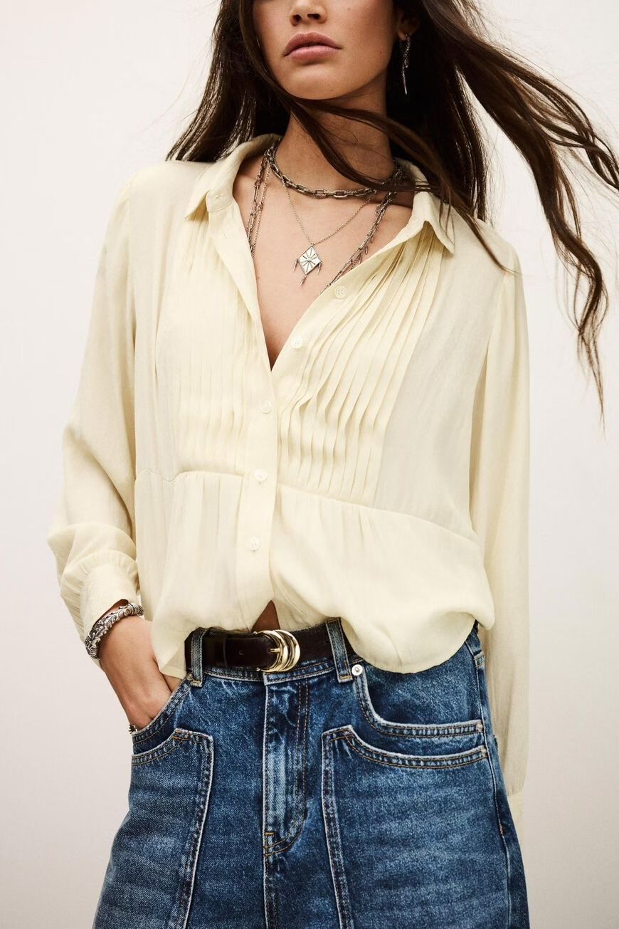 Ba&Sh Blusen: Chemise BA&SH - écru - M – Gebraucht aus Lausanne von Vera_Nina