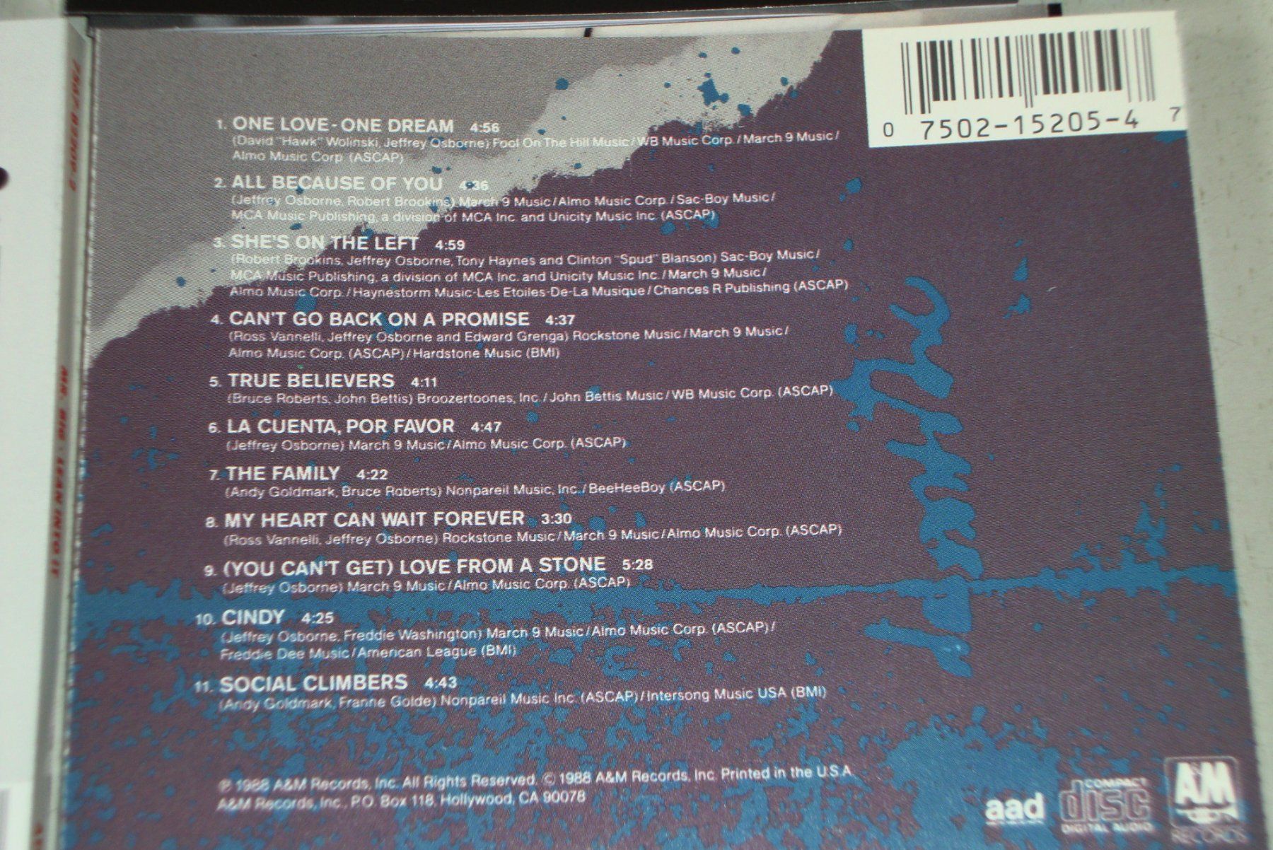 CD: 4CD's - Hurst, Mr. Big, RP5, Jeffrey Osborne – Usato da Unterbäch VS venduto da diquq 5