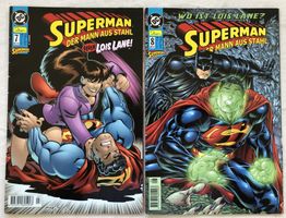 SUPERMAN - Der Mann aus Stahl - Hefte Nr.7+Nr.8 - DC Comics