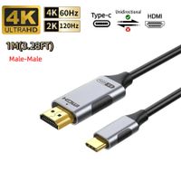 USB-C-auf-HDMI-Kabel 4K, Notebook an TV, 1 m