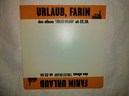DIE ÄRZTE CD TRENNER ** FARIN URLAUB ** PROMO **