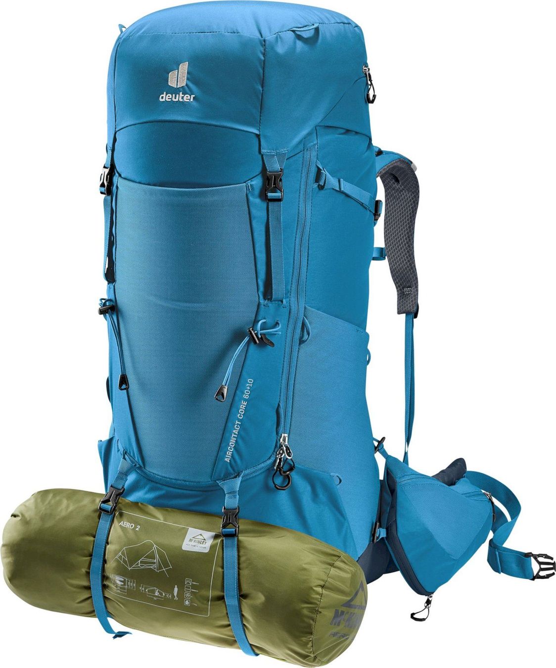 Zaini: Deuter Aircontact Core 60+10 reef-ink – Nuovo e nell'imballaggio originale da Bottighofen venduto da zaap 7