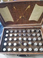 Vintage Gewürz-Koffer, Vertretterkoffer, 50er Jahre