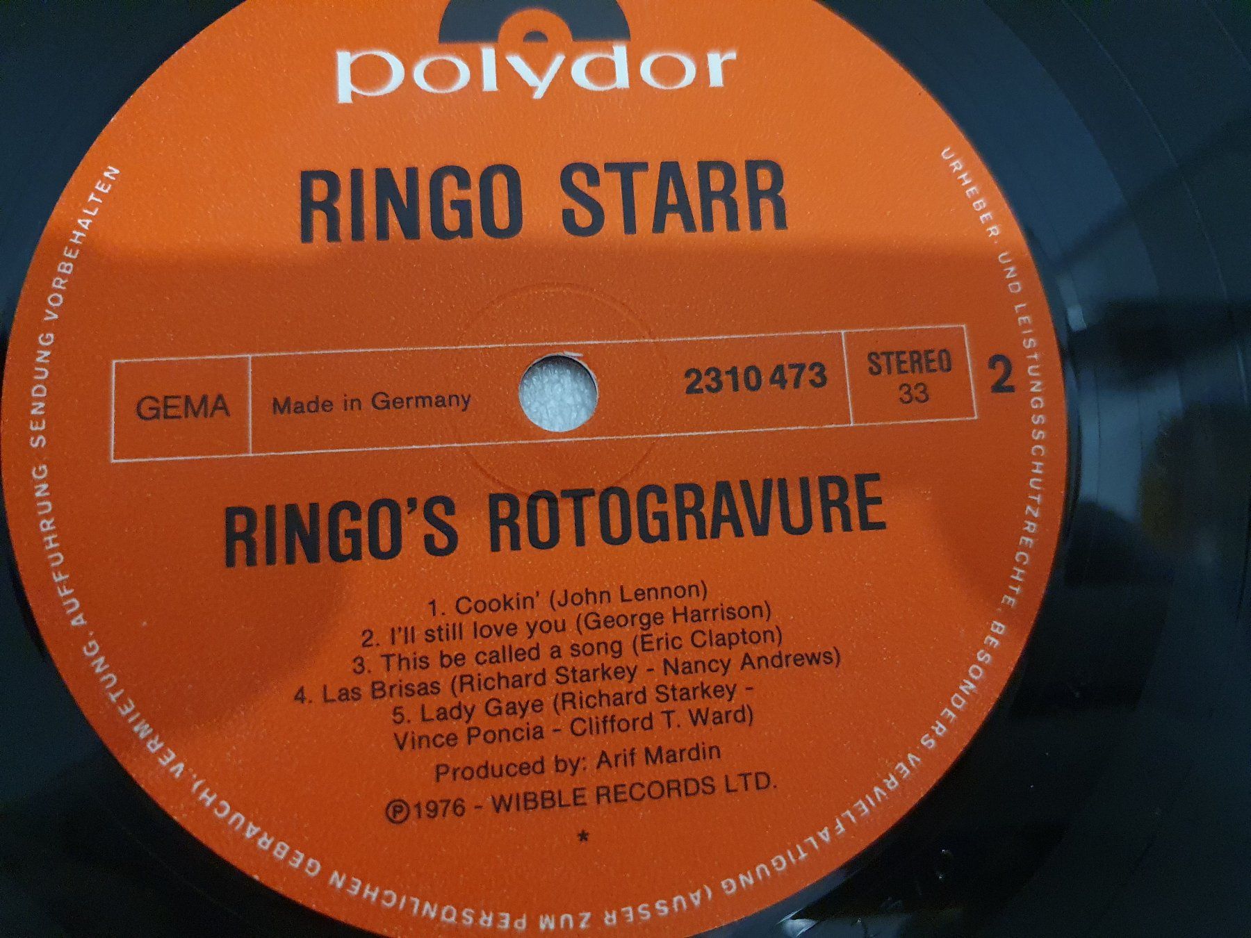 Dischi in vinile: Ringo Starr – Ringo's Rotogravure – Usato da Uster venduto da Vinyl-Leidenschaft 6