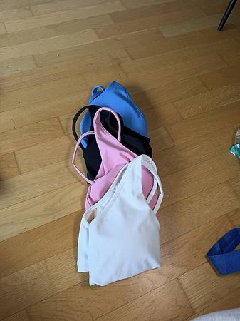 Appearance Twisted Nylon Bra