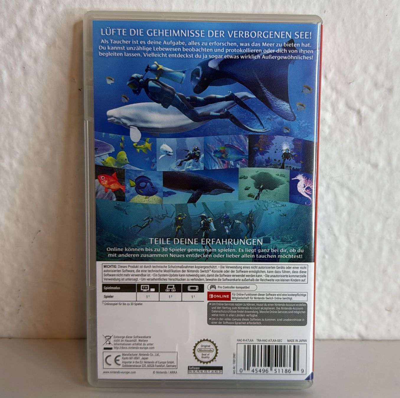 Giochi: Nintendo Switch Spiel: Endless Ocean Luminous, Top Zustand! – Usato da Ehrendingen venduto da lax21 1