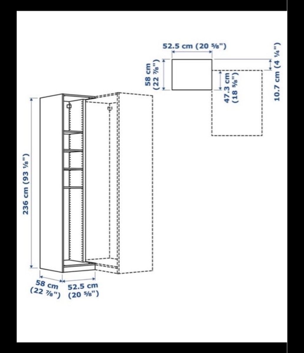 Ikea Armadi: PAX IKEA Add on corner – Usato da Dübendorf venduto da kac_c269 1