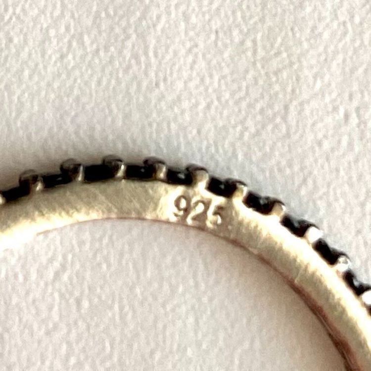 Anelli: Ring Alliance fein schwarz Zirkonia Silber Statement 50 – Nuovo e nell'imballaggio originale da Zürich venduto da goldfisch.schmuck 4
